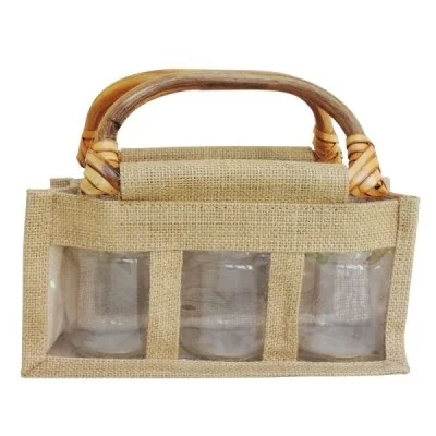 Panier toile de jute 3 x 250 gr Panier toile de jute 3 x 250 gr
