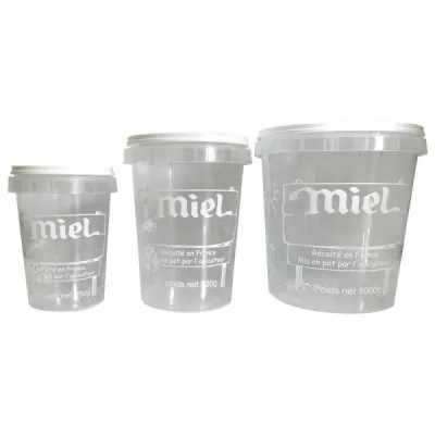 Pot plastique PAL imprimé NICOT Pot plastique PAL imprimé NICOT