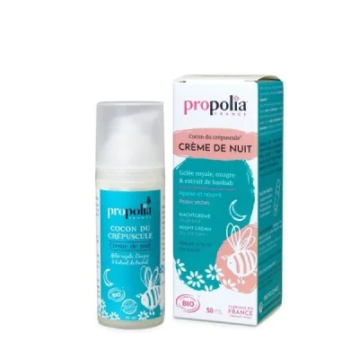 Crème de nuit BIO – peaux sèches
