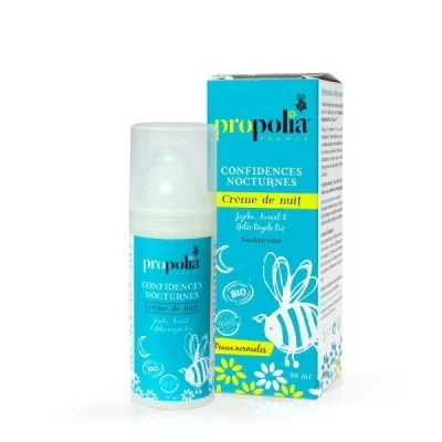 Crème de nuit BIO – peaux normales