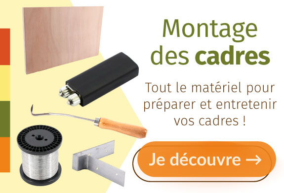 Montage de cadres : retrouvez tout le matériel pour préparer et entretenir vos cadres.
