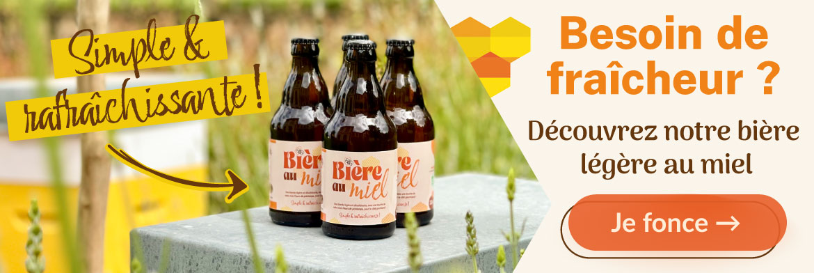 Découvrez bière au miel légère et séaltérante, parfaite pour l'été !