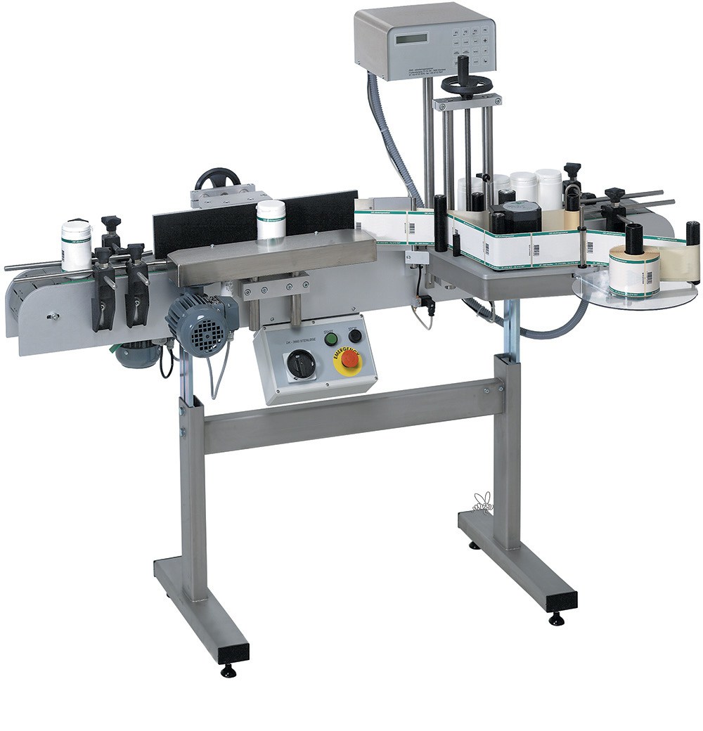 Étiqueteuse automatique professionnelle Swienty pour pots cylindriques