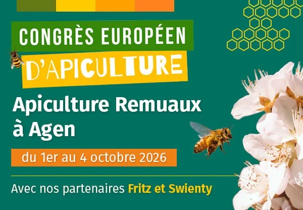 Apiculture Remuaux au Congrès Européen de l’Apiculture 2026 à Agen