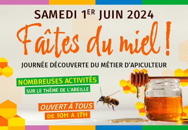 Découvrez les secrets de l'apiculture lors de notre journée "Faites du Miel" à Saint-Juéry !