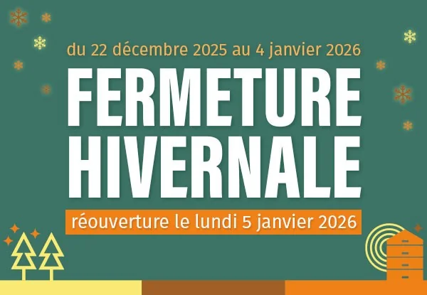 Fermeture des magasins Apiculture Remuaux pendant les Fêtes 2025