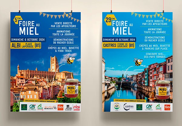 Foires au miel 2024 : Rendez-vous à Albi et Castres !