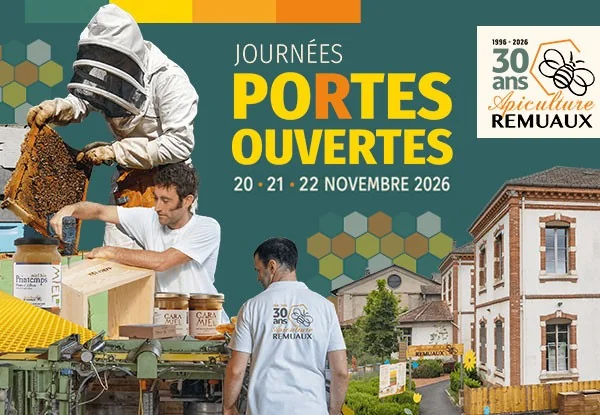 Portes ouvertes 2026 : fêtons les 30 ans d’Apiculture Remuaux